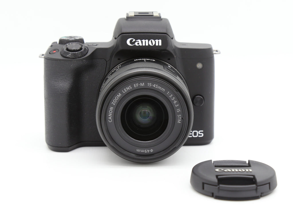 Used Canon EOS M50 w. 15-45mm Zoom  S/N - 705045002990 / 256208009257