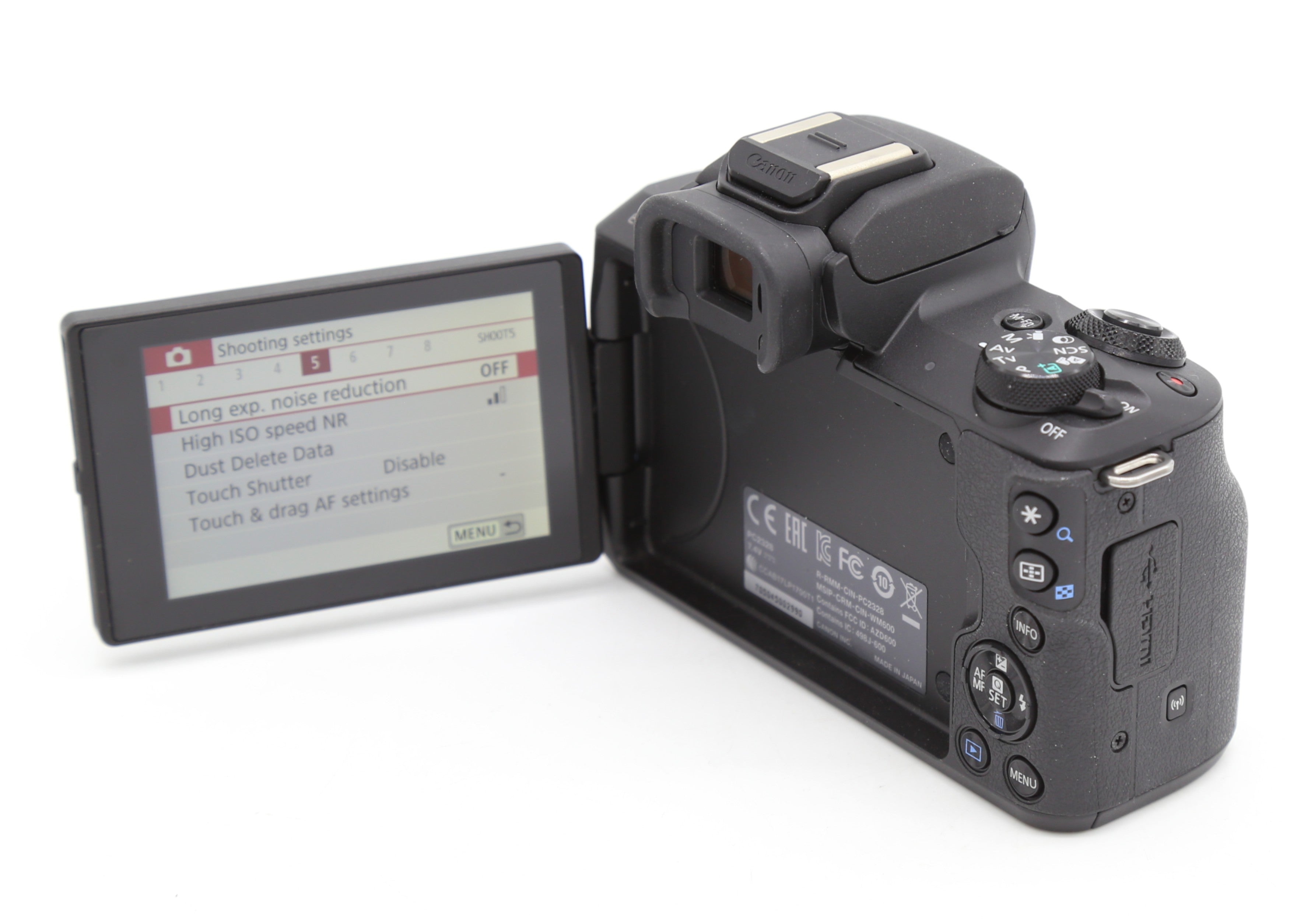Used Canon EOS M50 w. 15-45mm Zoom  S/N - 705045002990 / 256208009257