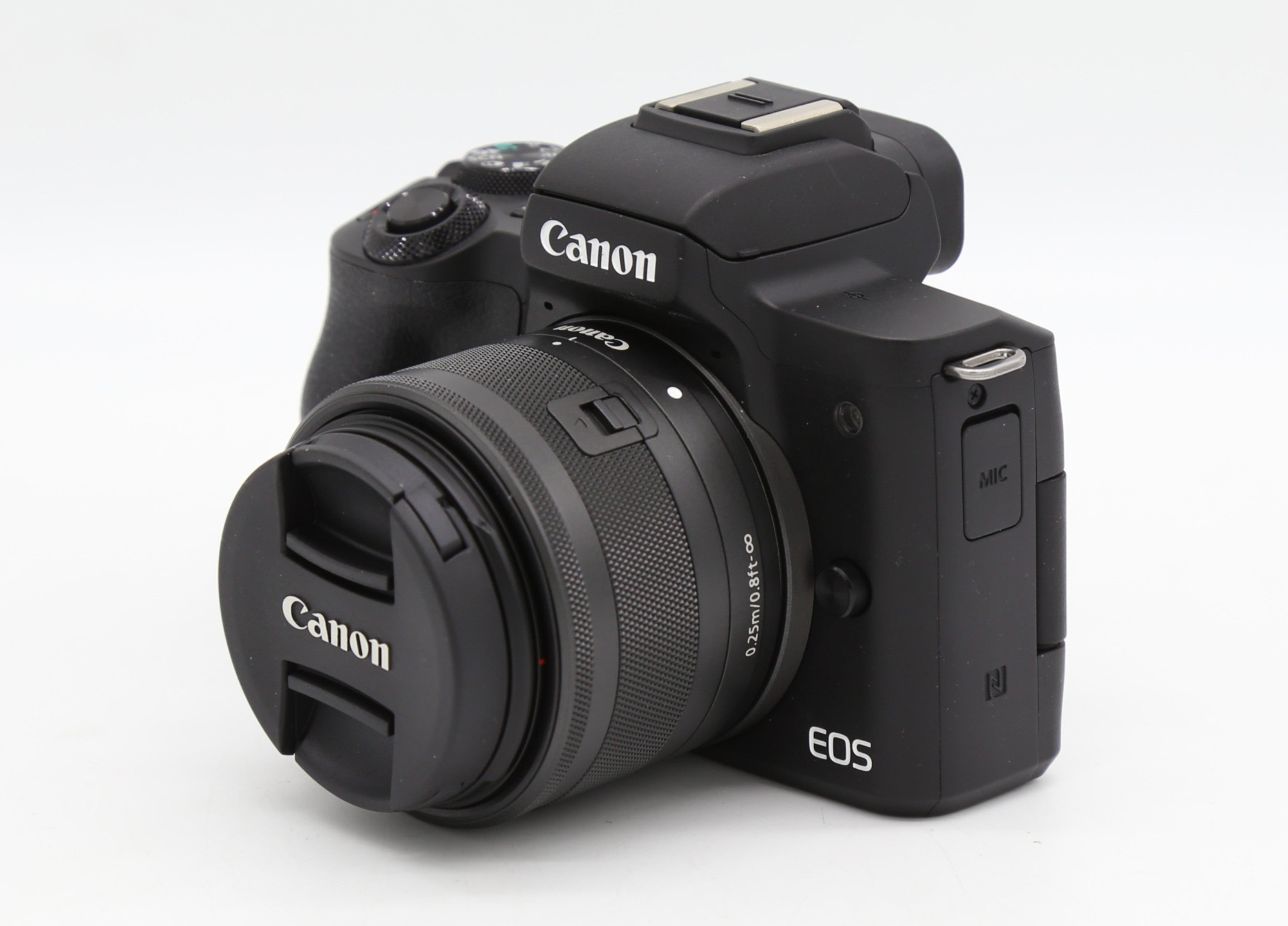 Used Canon EOS M50 w. 15-45mm Zoom  S/N - 705045002990 / 256208009257