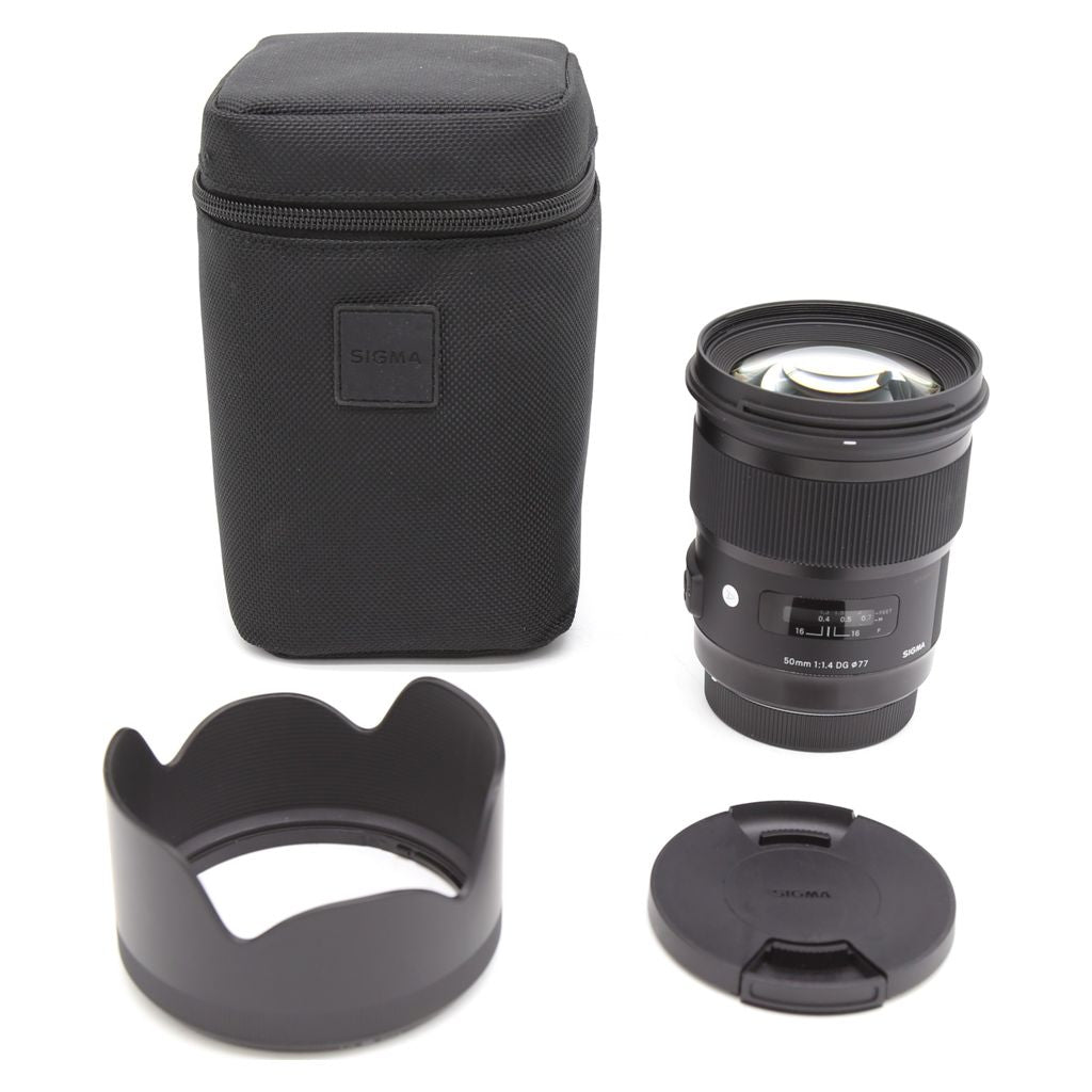 Used Sigma 50mm f1.4 DG DN Art (Canon EF) S/N: 50936982