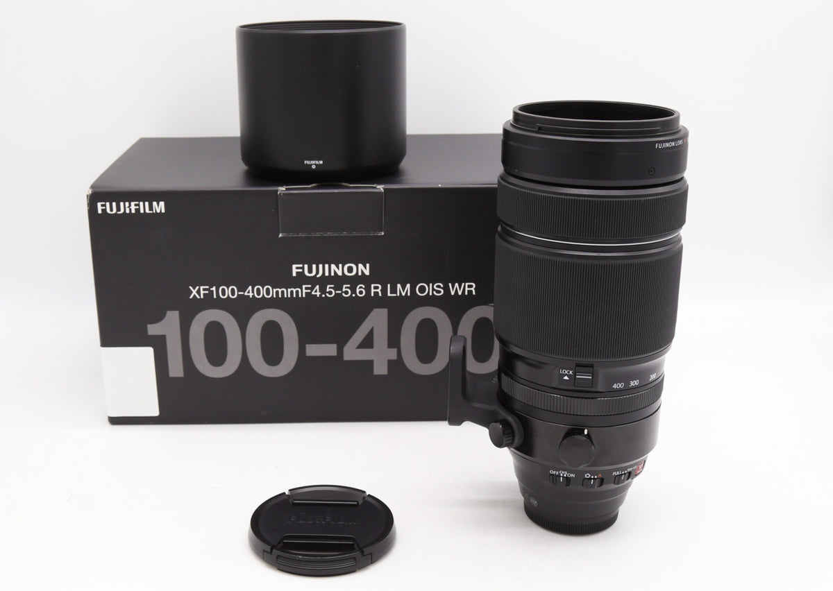 Used Fujifilm XF 100-400mm F4.5-5.6 R LM OIS WR Zoom Lens S/N 17C01344