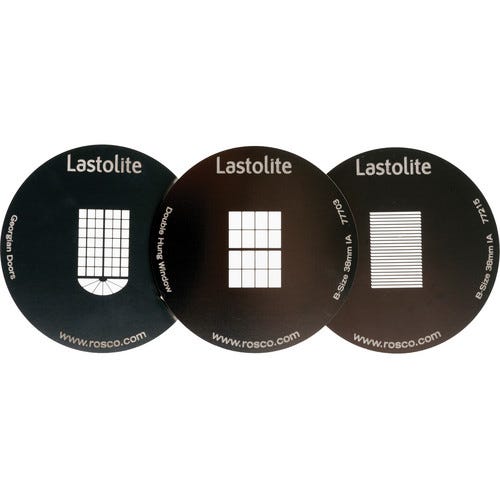 Lastolite Set Gobo x3 Architect Masks use LS2625 & Strobo Bracket