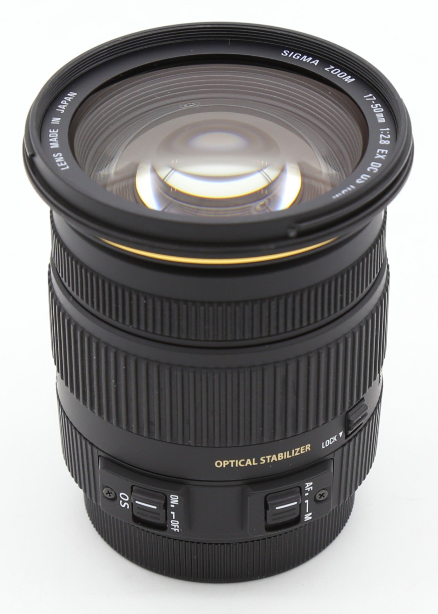 Used Sigma 17-50mm F2.8 EX HSM For Canon EF-S Mount SN: 16155007