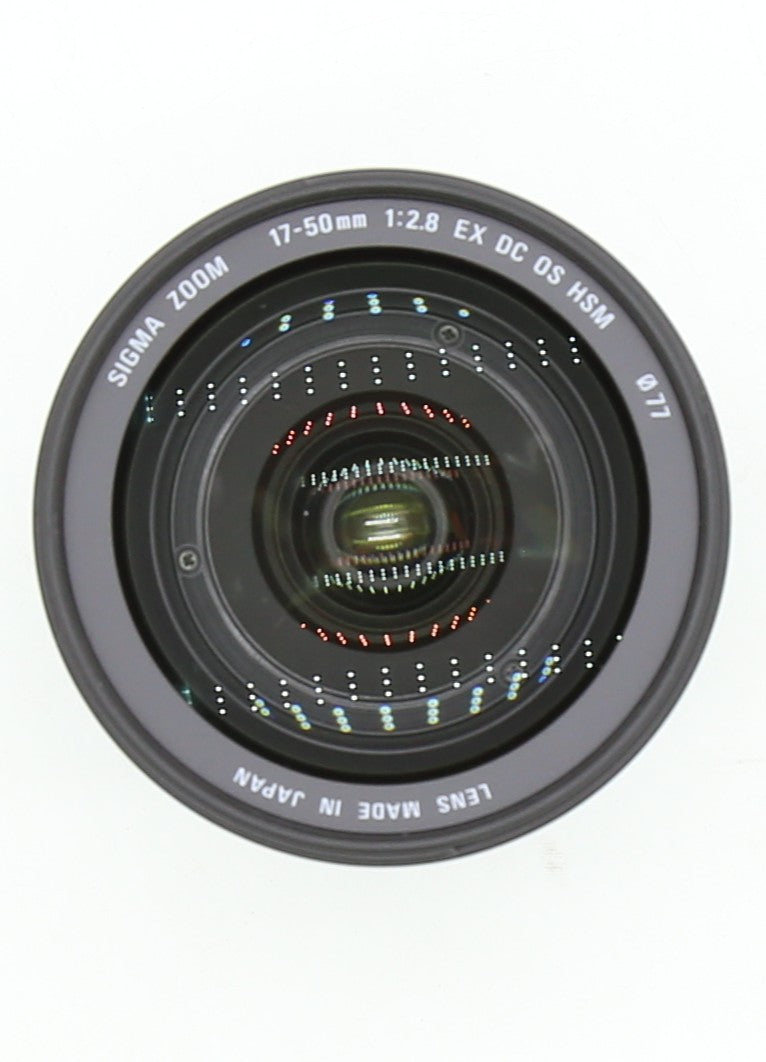 Used Sigma 17-50mm F2.8 EX HSM For Canon EF-S Mount SN: 16155007