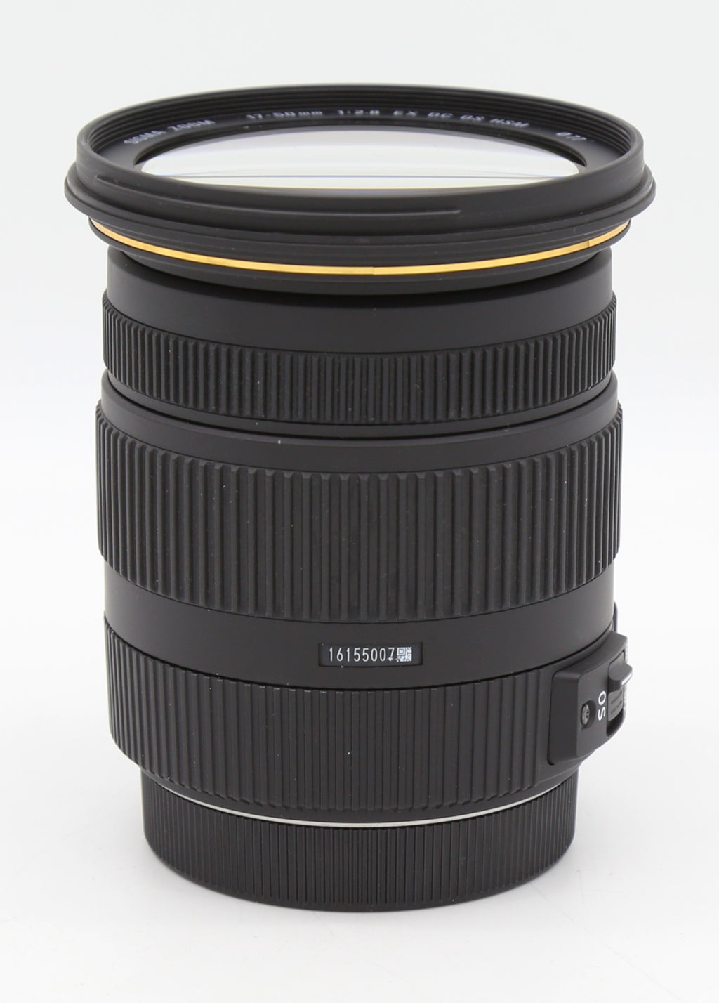Used Sigma 17-50mm F2.8 EX HSM For Canon EF-S Mount SN: 16155007