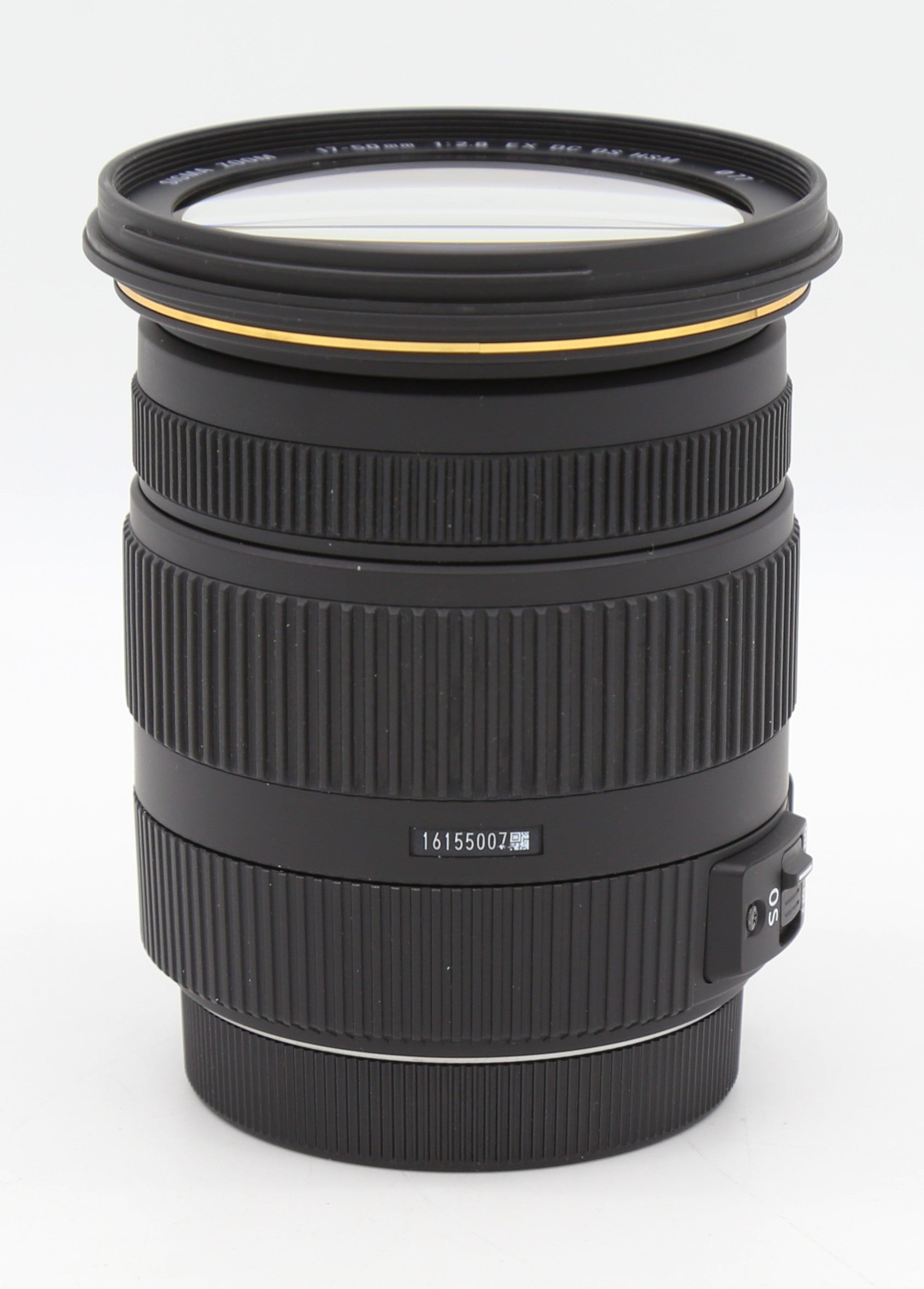 Used Sigma 17-50mm F2.8 EX HSM For Canon EF-S Mount SN: 16155007