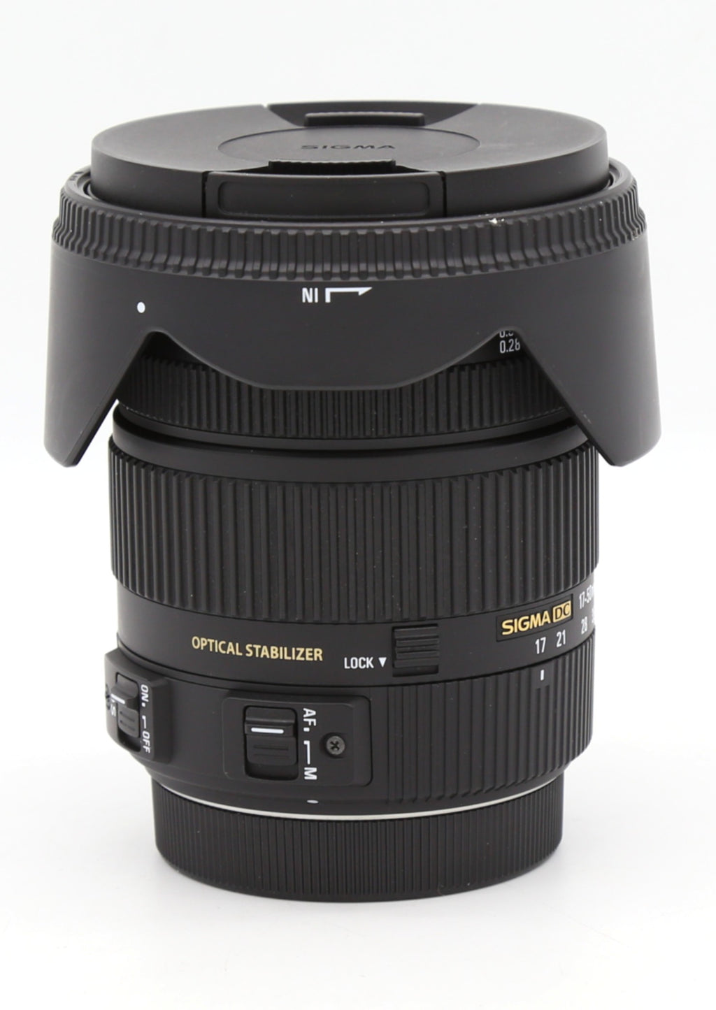 Used Sigma 17-50mm F2.8 EX HSM For Canon EF-S Mount SN: 16155007
