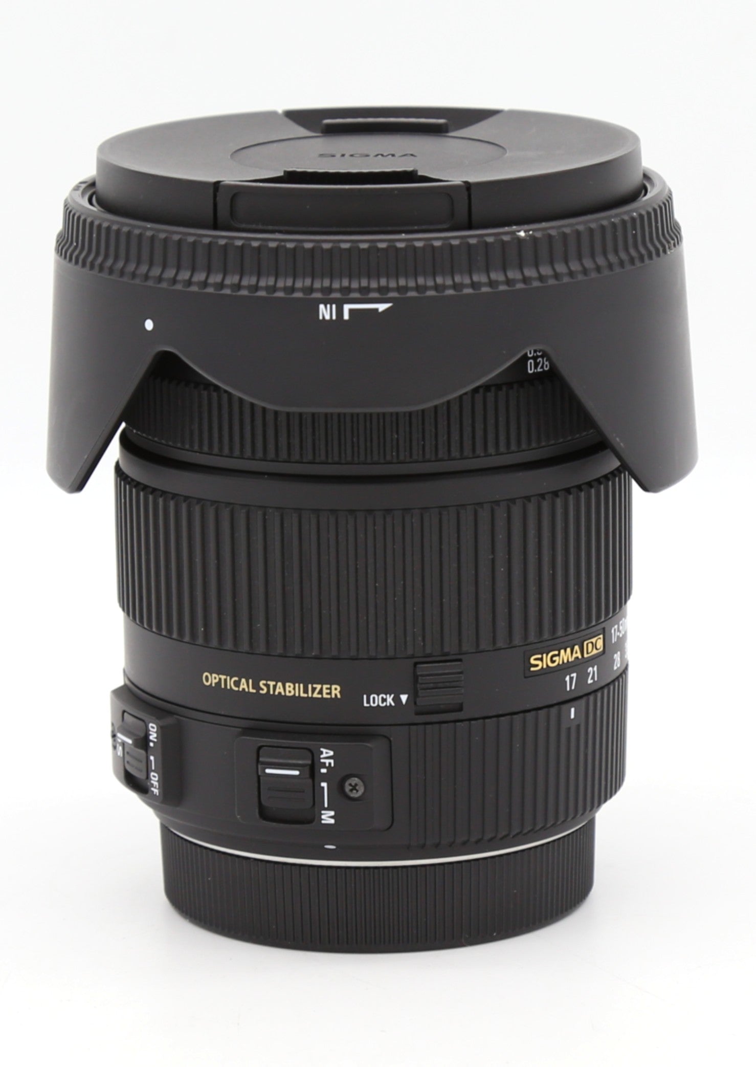 Used Sigma 17-50mm F2.8 EX HSM For Canon EF-S Mount SN: 16155007