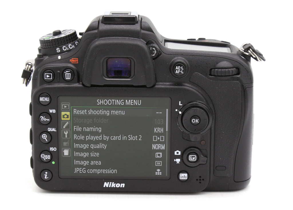 Used Nikon D7100 Body Only S/N - 6120505