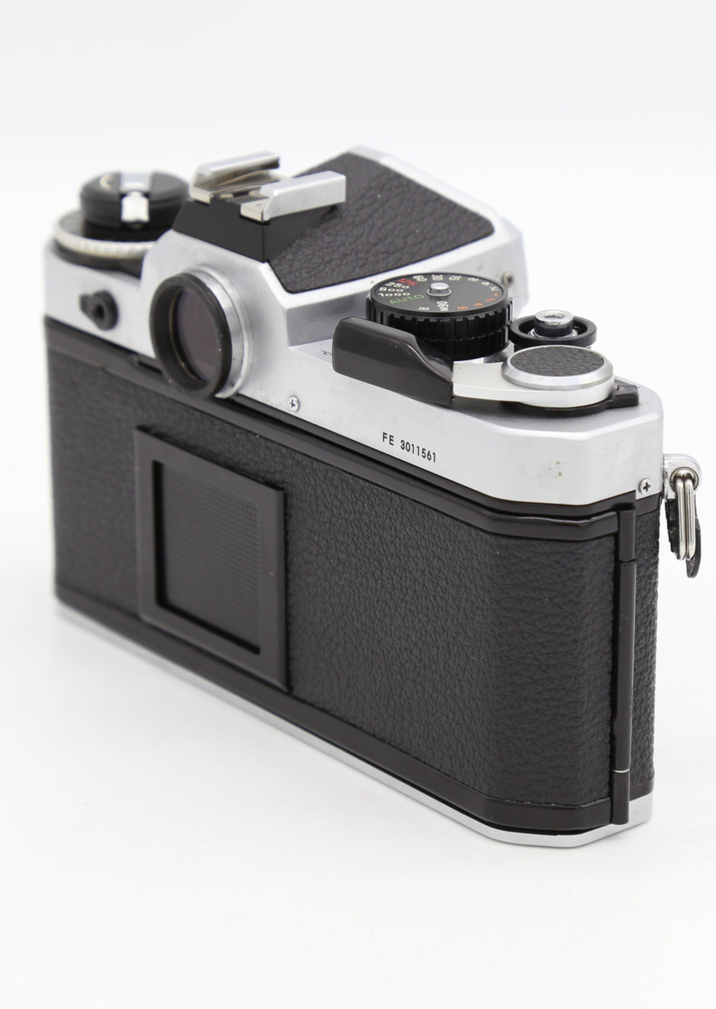 Used Nikon FE Silver Body only 35mm Film Camera  S/N 3011561 (Near-Mint)
