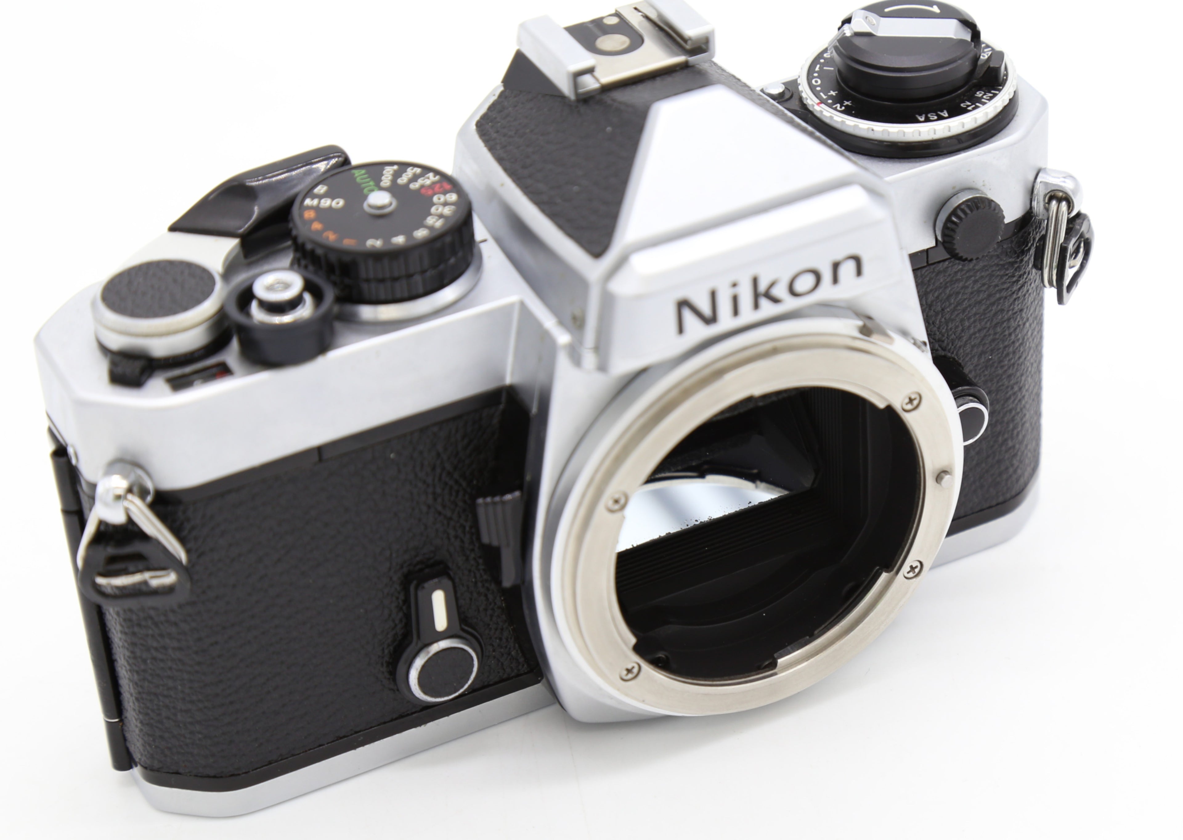 Used Nikon FE Silver Body only 35mm Film Camera  S/N 3011561 (Near-Mint)