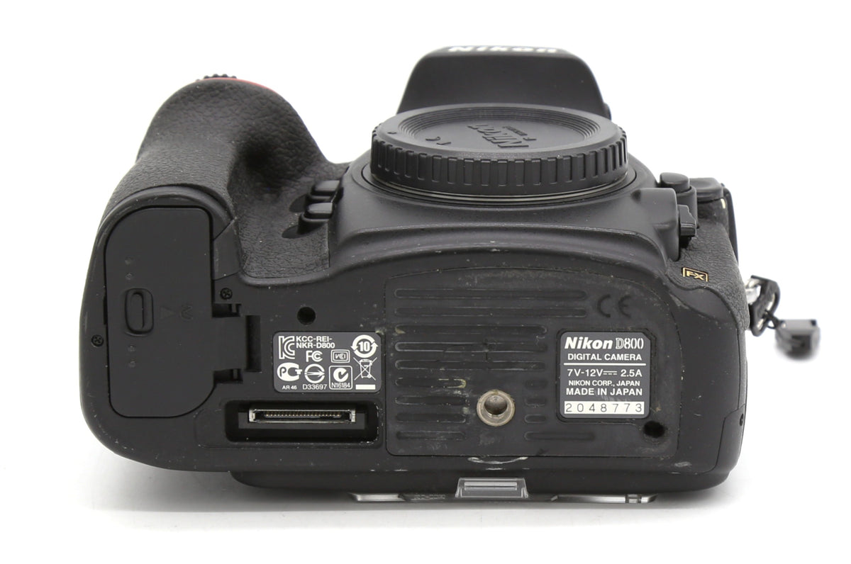 Used Nikon D800 Body Only S/N 2048773