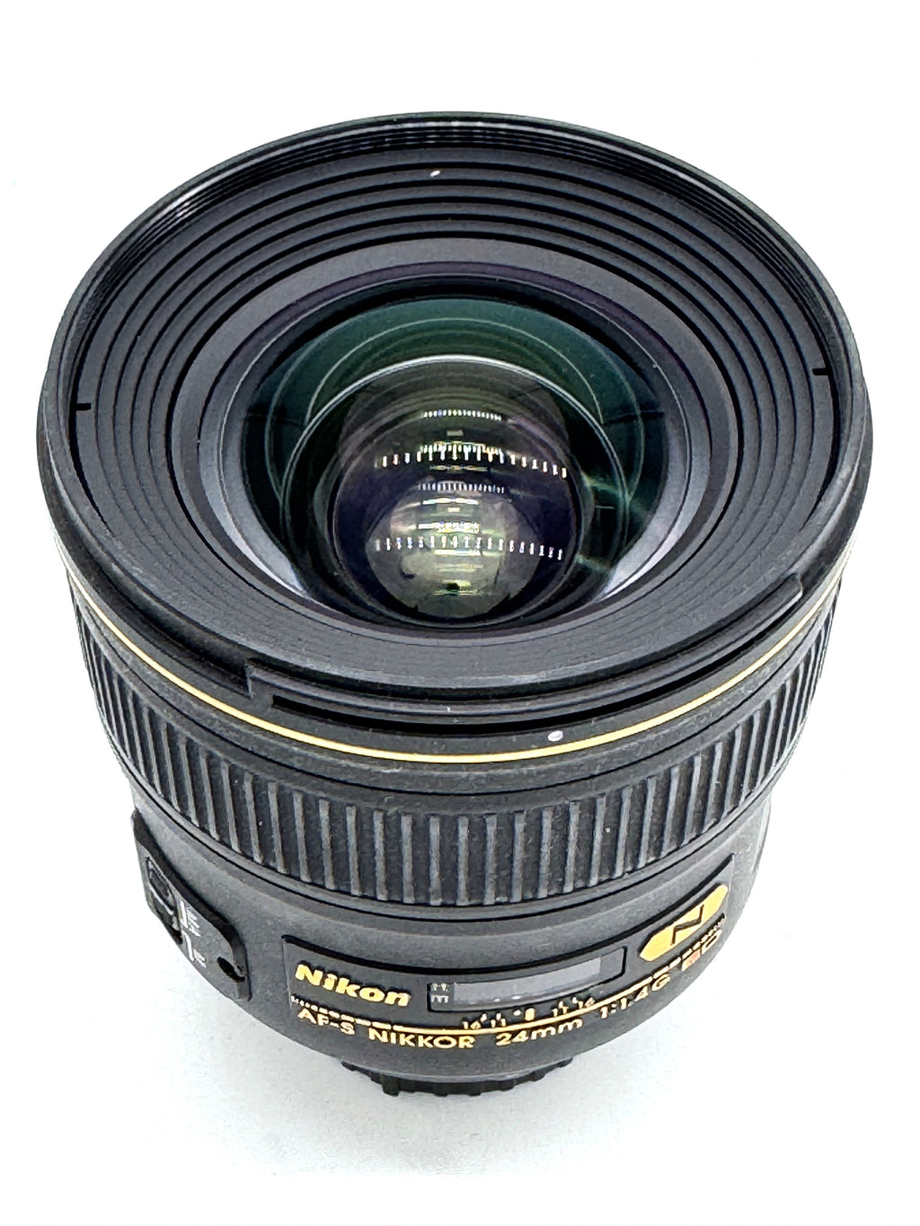Used Nikon AF-S 24mm F1.4G Prime Lens S/N 209828