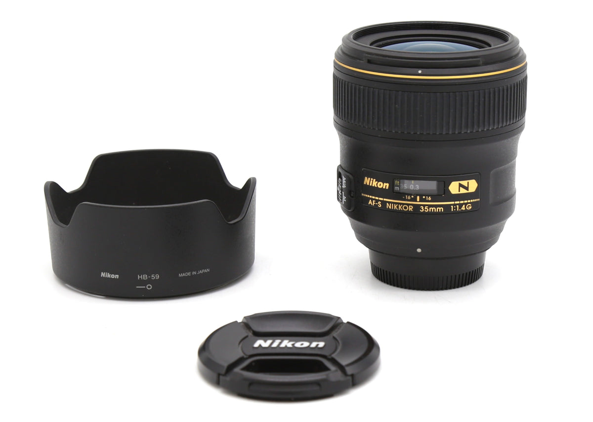 Used Nikon AF-S 35mm f/1.4G Prime Lens S/N 234701