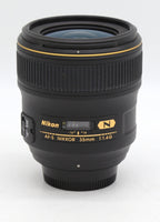 Used Nikon AF-S 35mm f/1.4G Prime Lens S/N 234701