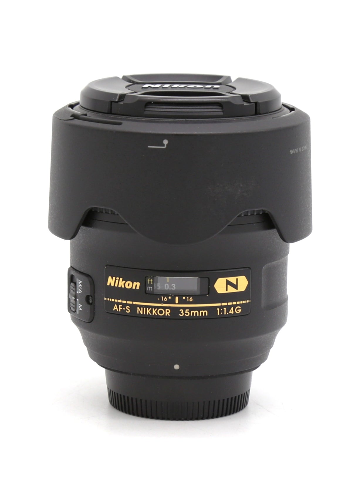Used Nikon AF-S 35mm f/1.4G Prime Lens S/N 234701