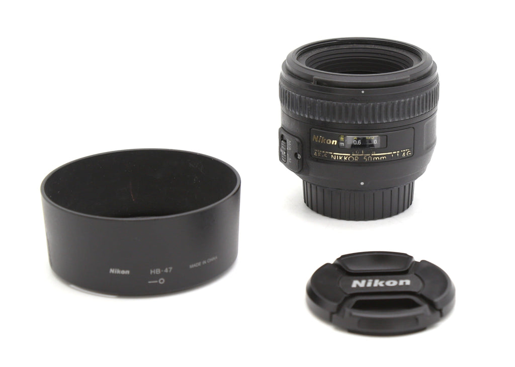 Used Nikon AF-S 50mm F1.4G Low Light Lens  S/N 306741