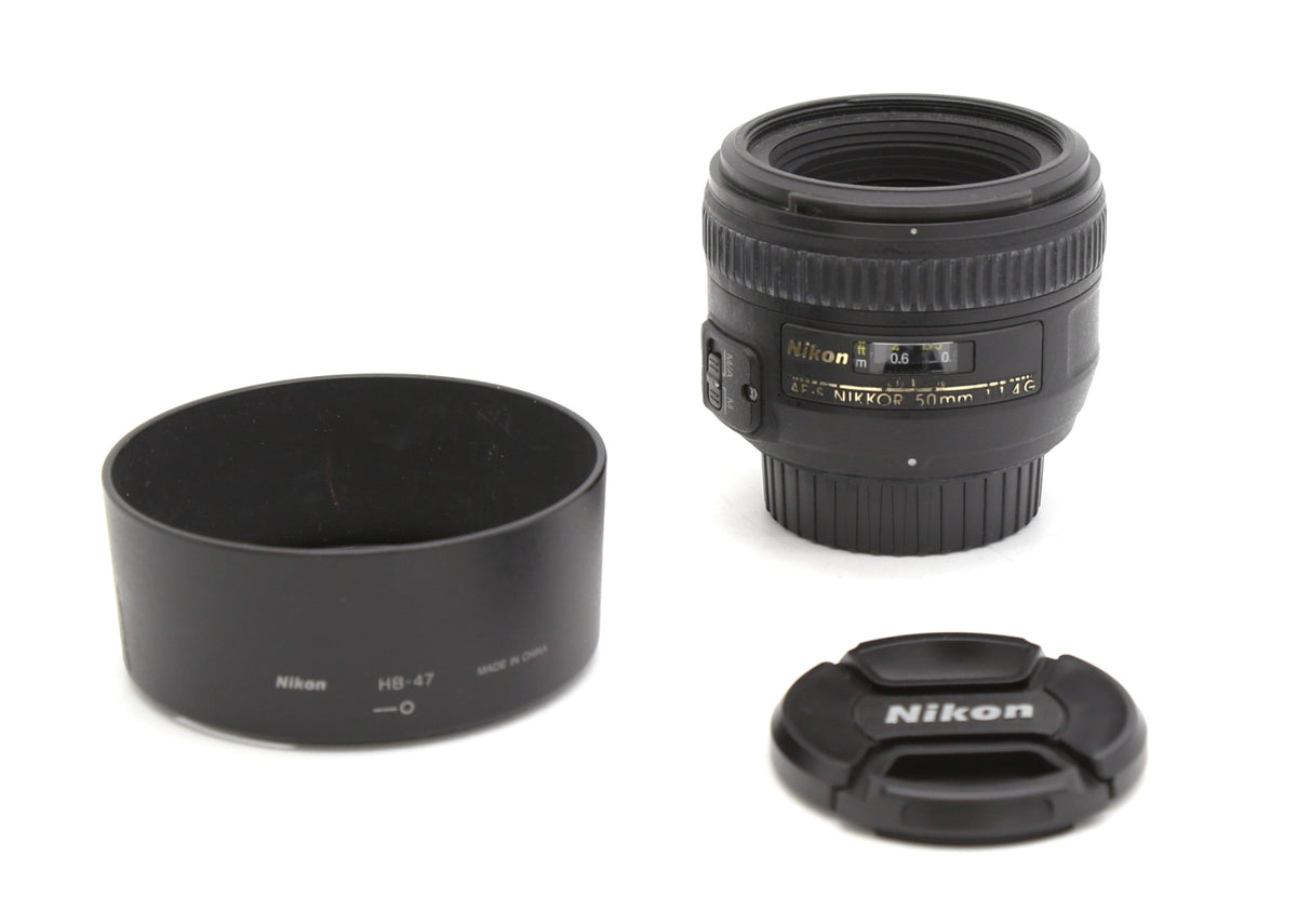 Used Nikon AF-S 50mm F1.4G Low Light Lens  S/N 306741