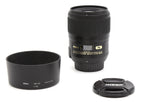 Used Nikon AF‑S 60mm f/2.8G ED Micro Nikkor Lens S/N 2295114