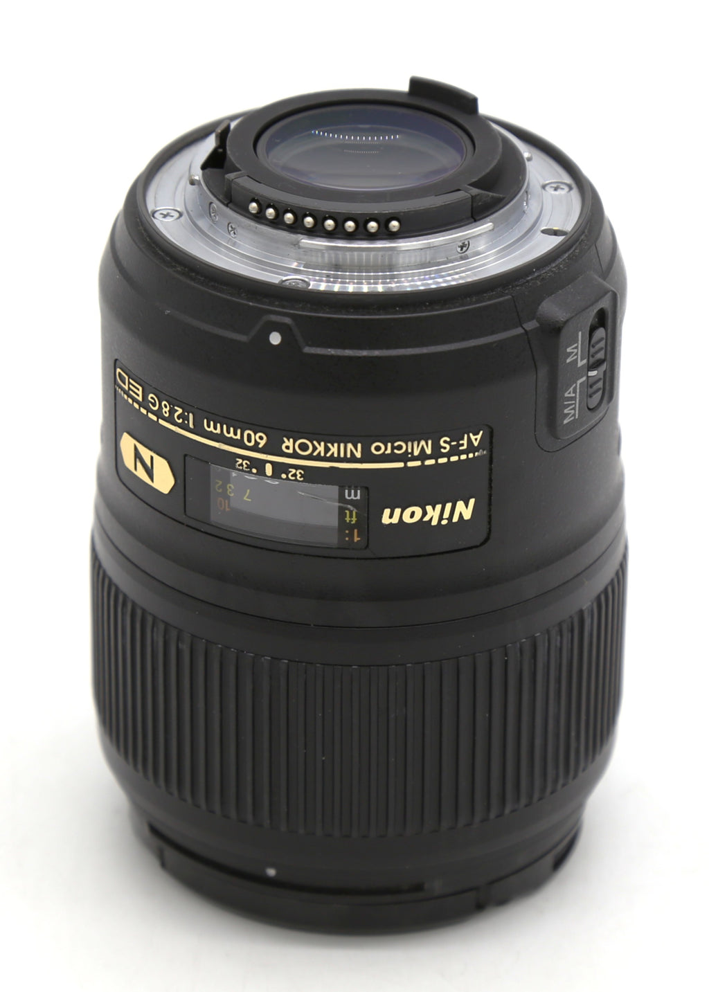 Used Nikon AF‑S 60mm f/2.8G ED Micro Nikkor Lens S/N 2295114
