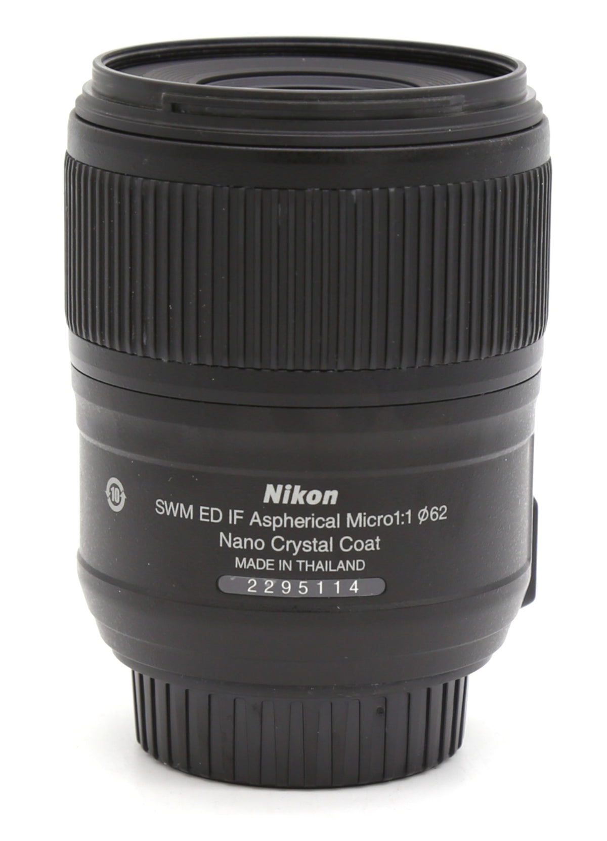 Used Nikon AF‑S 60mm f/2.8G ED Micro Nikkor Lens S/N 2295114