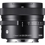 Sigma 17mm F/4 DG DN Contemporary - L-Mount Lens 