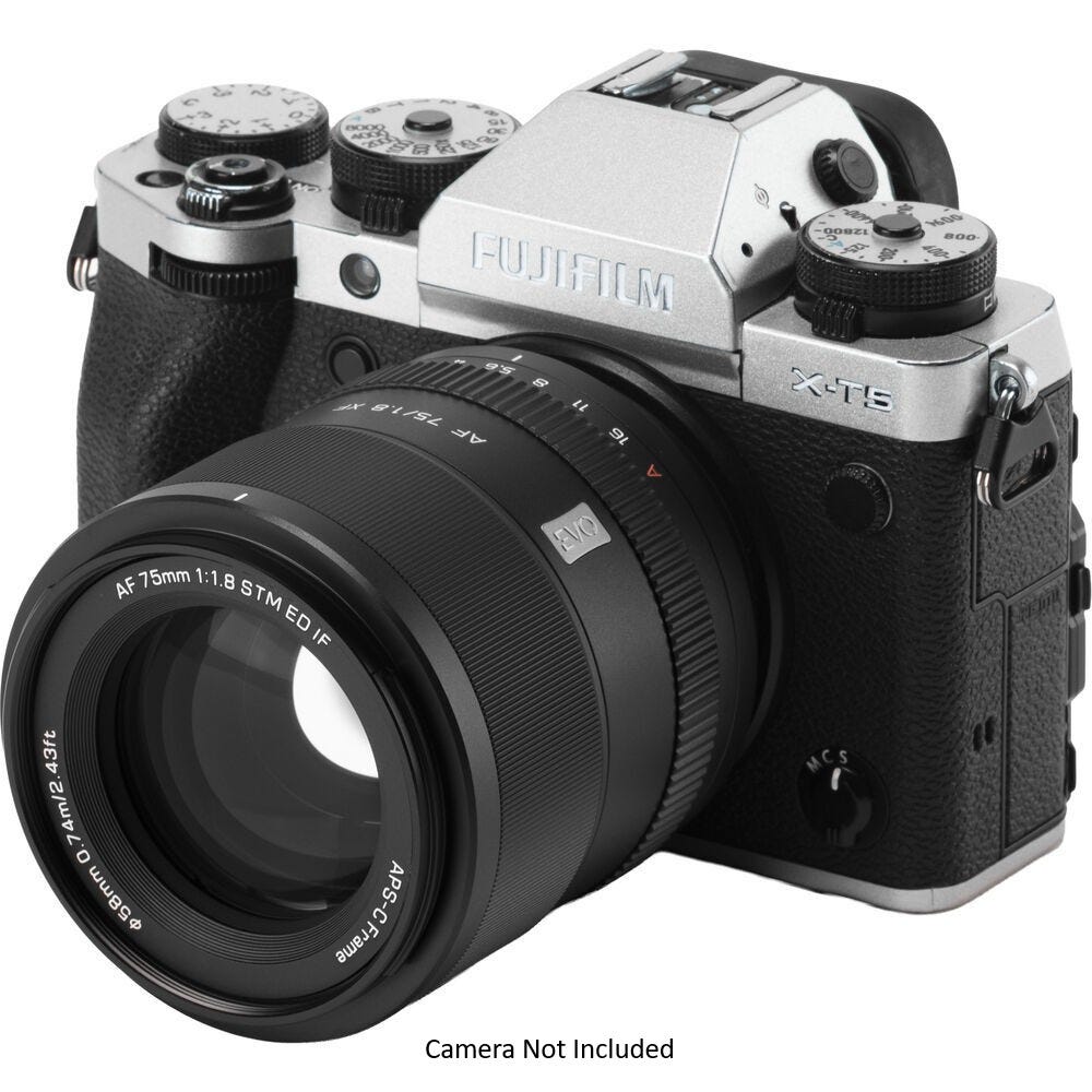 Viltrox AF 75mm f/1.8 APS-C Lens - Fujifilm X-Mount