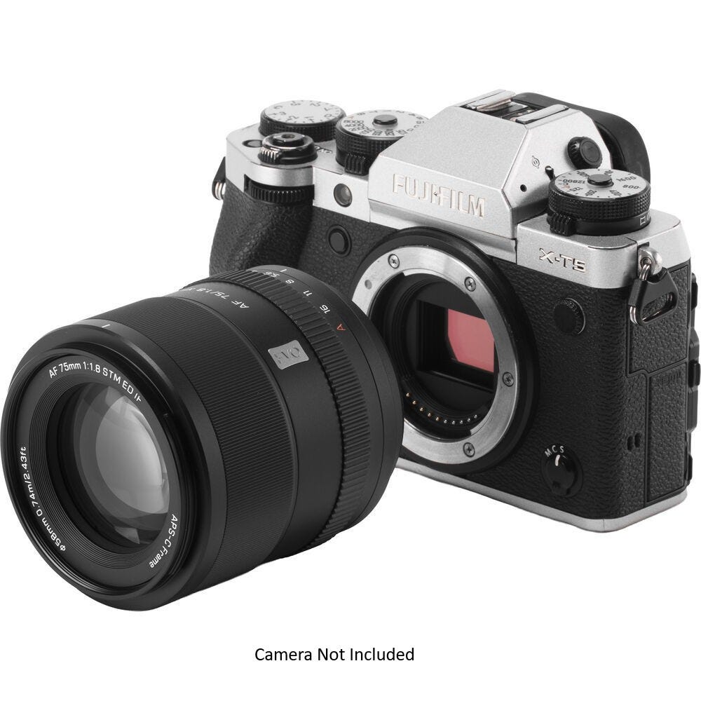 Viltrox AF 75mm f/1.8 APS-C Lens - Fujifilm X-Mount