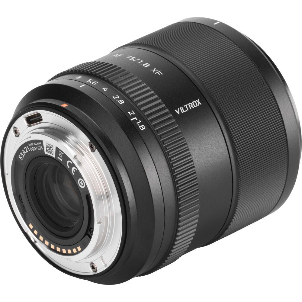 Viltrox AF 75mm f/1.8 APS-C Lens - Fujifilm X-Mount