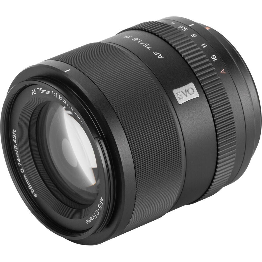 Viltrox AF 75mm f/1.8 APS-C Lens - Fujifilm X-Mount