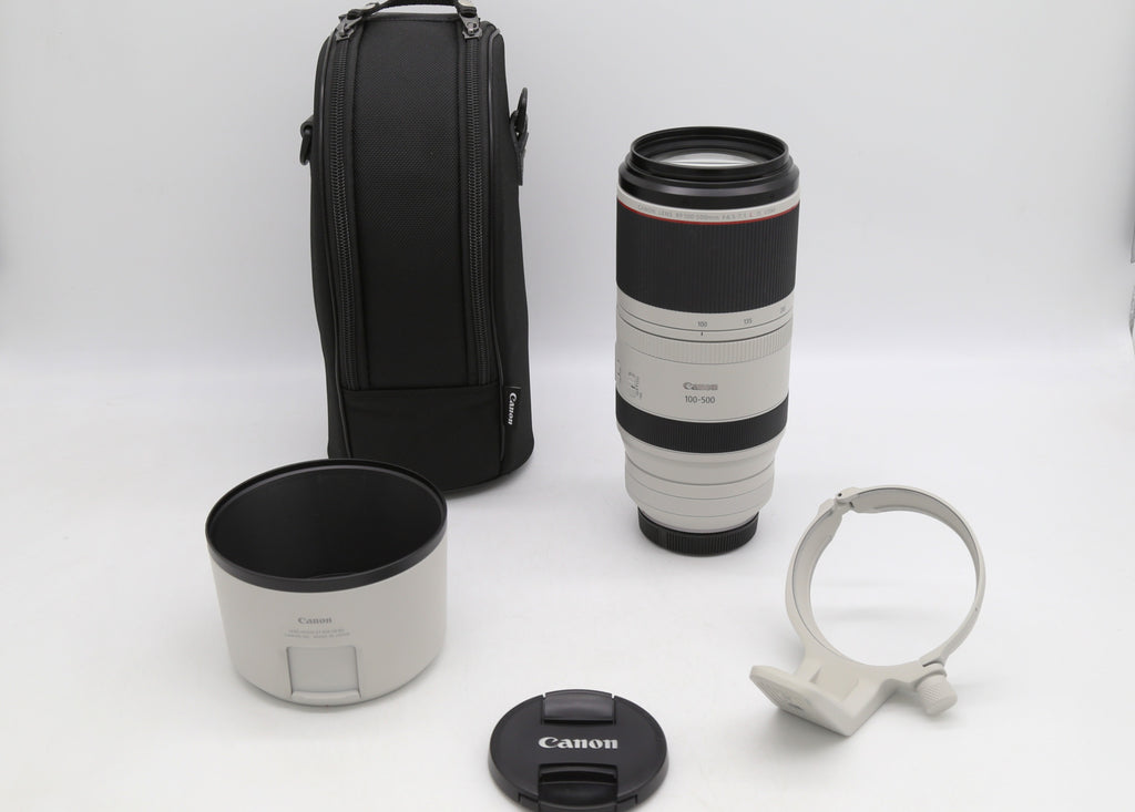 Used Canon RF 100-500mm F4.5-7.1L IS USM Lens S/N 5744002925