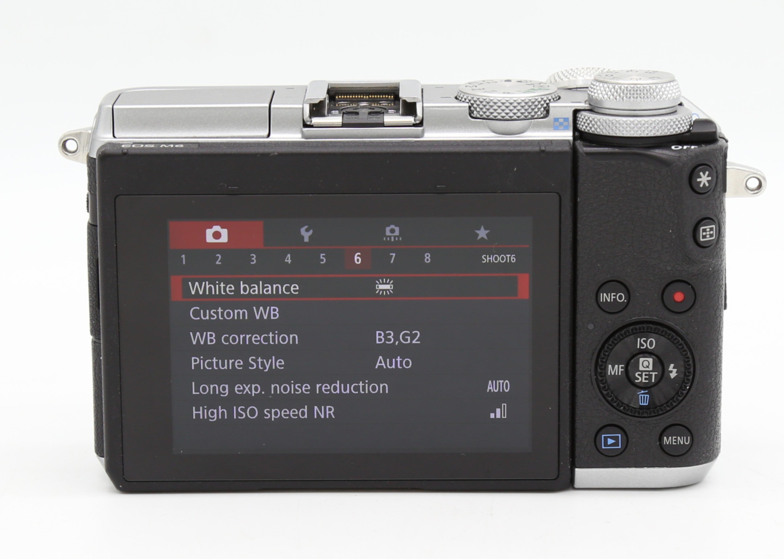 Used Canon EOS M6 w. 15-45mm S/N - 455051000650
