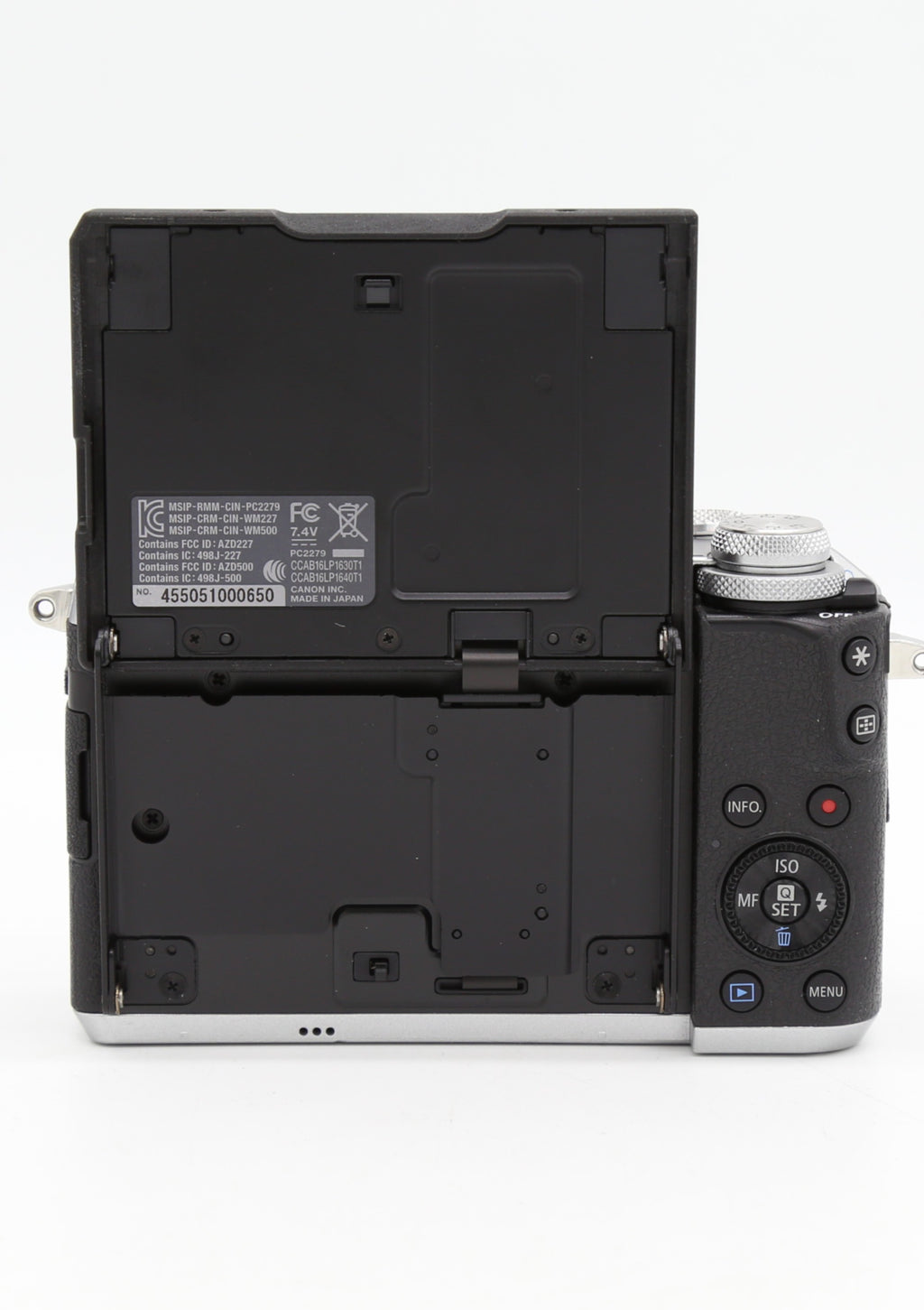 Used Canon EOS M6 w. 15-45mm S/N - 455051000650