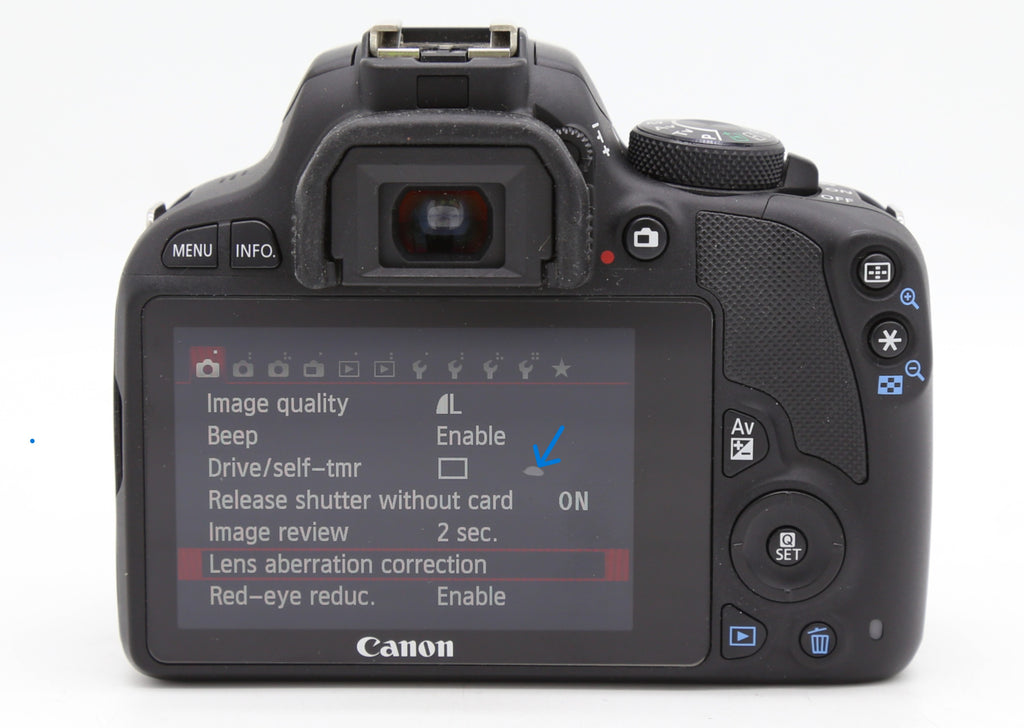 Used Canon EOS 100D with EF-S 18-55MM IS STM Kit SN: 118073019473