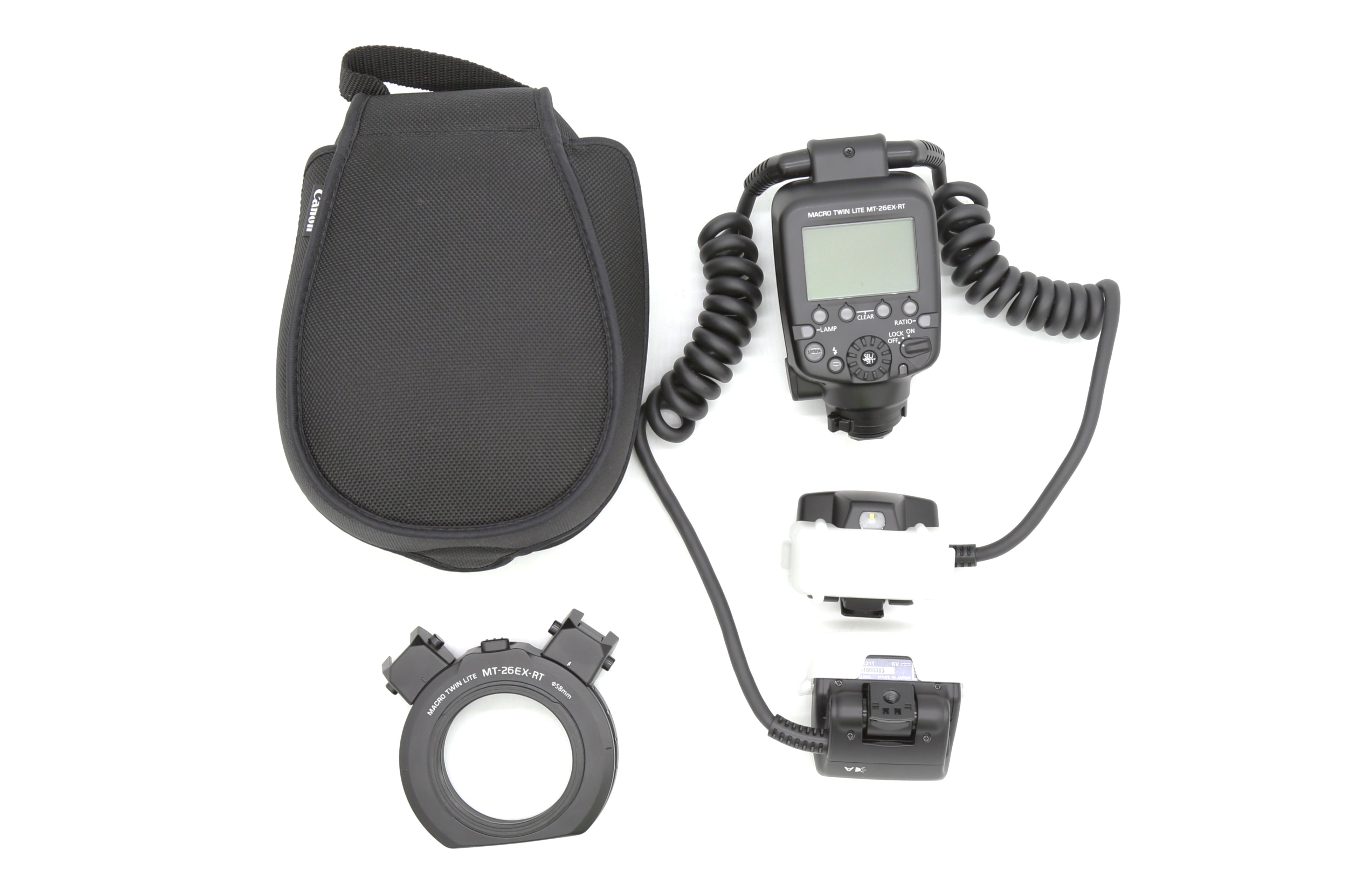 Used Canon MT-26EX-RT Macro Twin Speedlite S/N - 0801000083
