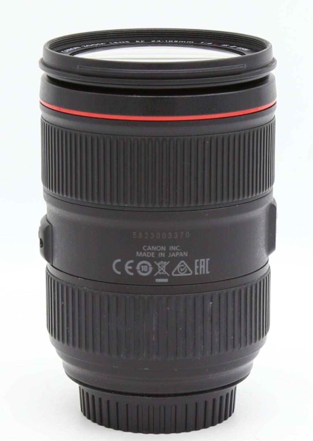 Used Canon EF 24-105mmF4 IS II USM Zoom Lens S/N 5823003370