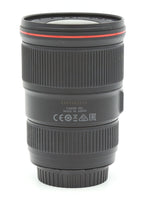 Used Canon EF 16-35mm F4 L IS USM Zoom Lens S/N 8490002024