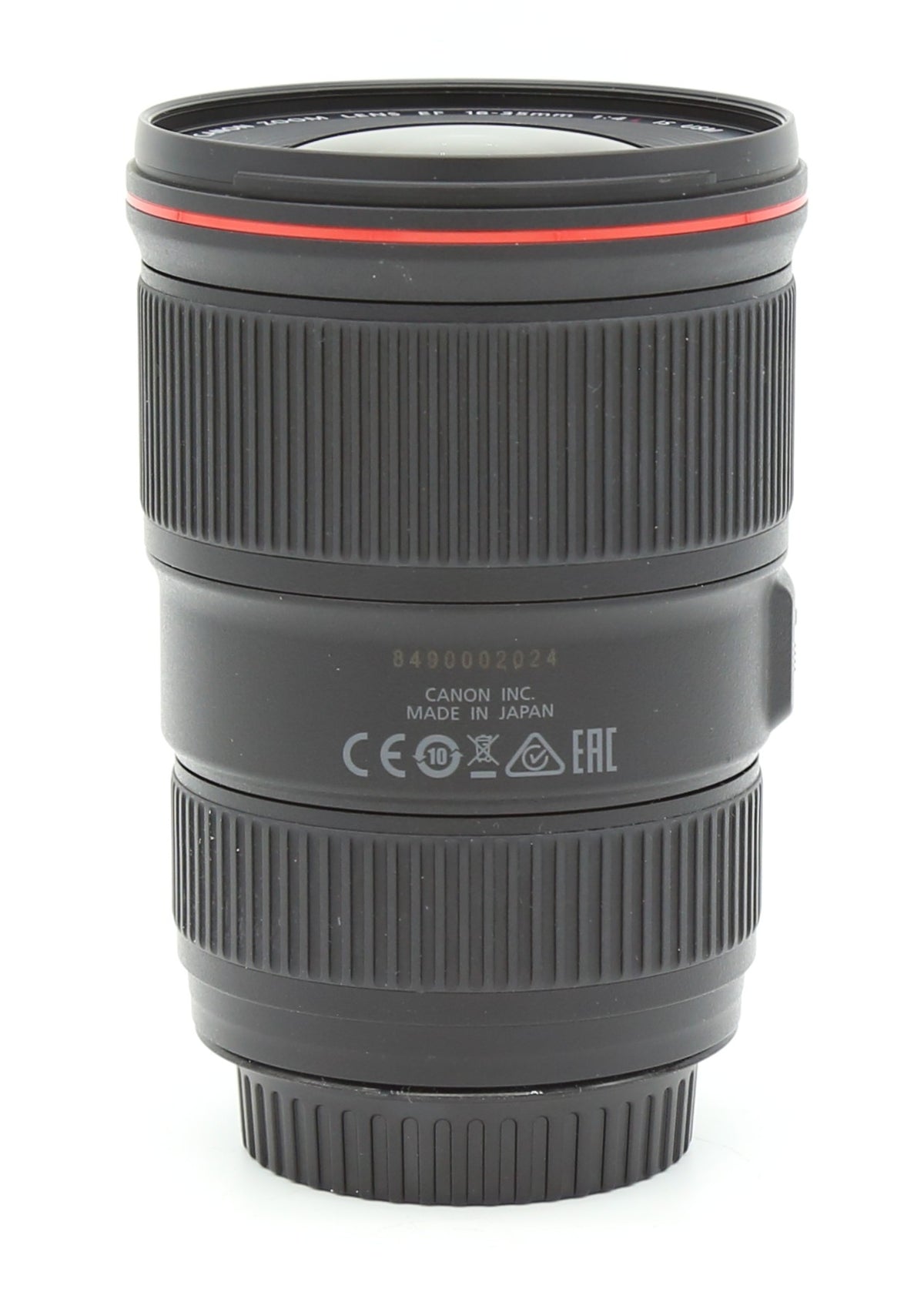 Used Canon EF 16-35mm F4 L IS USM Zoom Lens S/N 8490002024