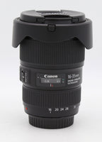 Used Canon EF 16-35mm F4 L IS USM Zoom Lens S/N 8490002024