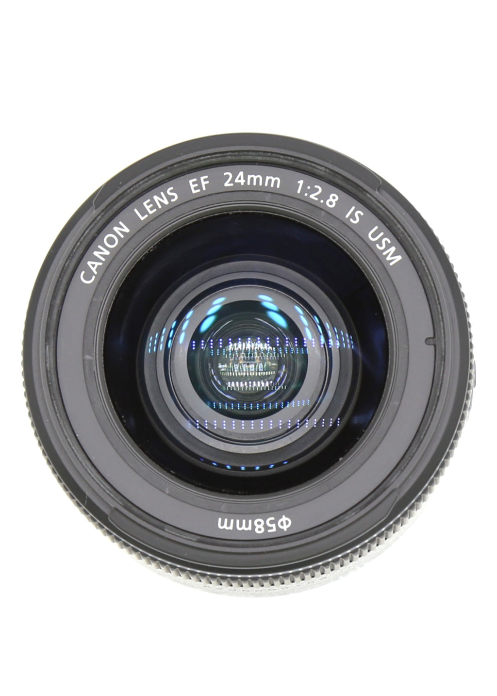 Used Canon EF 24mm F2.8 IS USM Prime Wide Angle Lens S/N 8200000159