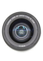 Used Canon EF 24mm F2.8 IS USM Prime Wide Angle Lens S/N 8200000159