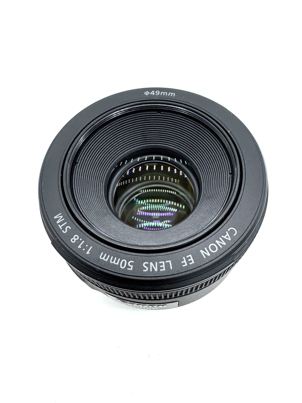 Used Canon EF 50mm F1.8 STM Lens with Lens Hood S/N 8011126816