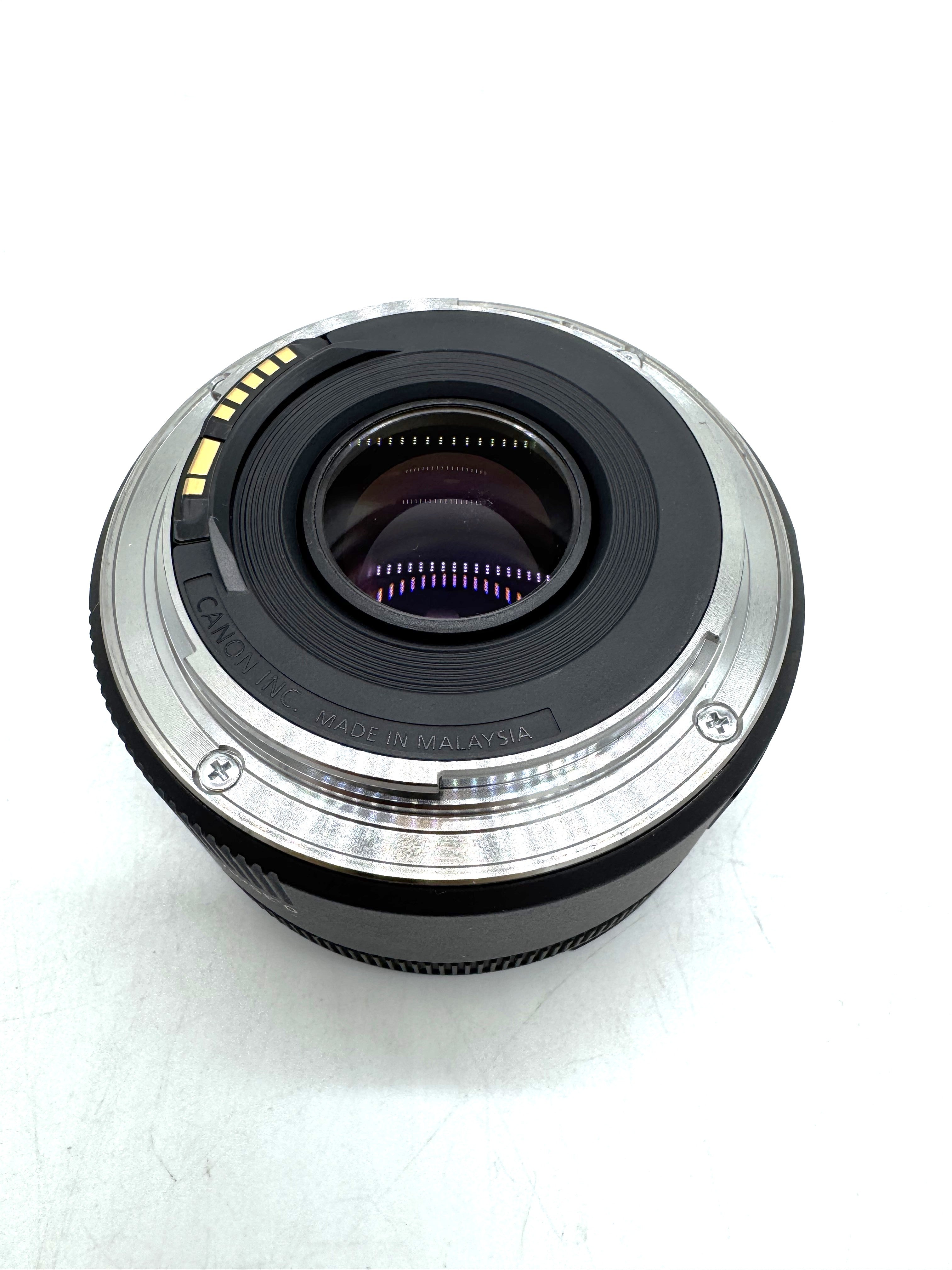Used Canon EF 50mm F1.8 STM Lens with Lens Hood S/N 8011126816