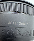 Used Canon EF 50mm F1.8 STM Lens with Lens Hood S/N 8011126816