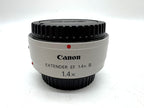 Used Canon EF 1.4x III Extender Lens S/N 1337000148