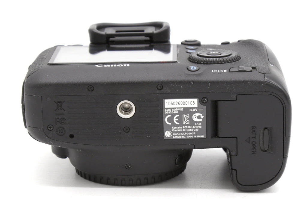 Used Canon EOS 6D Body Only S/N 105026000105