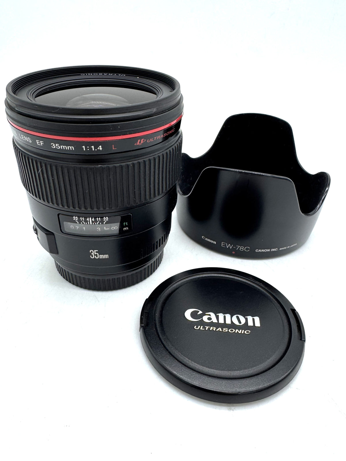 Used Canon EF 35mm F1.4 L USM S/N 134593