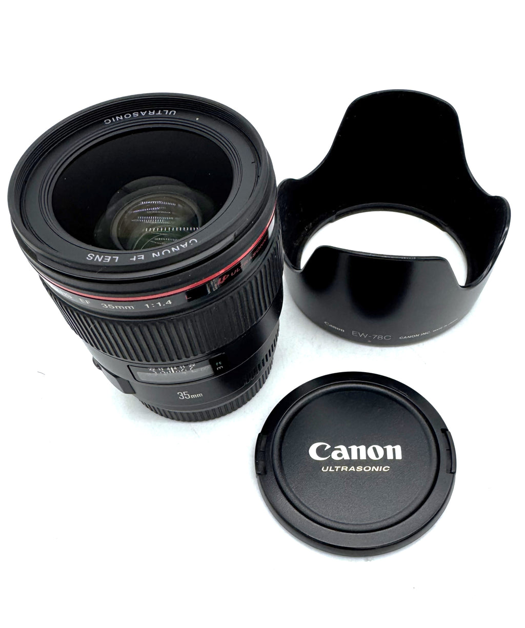 Used Canon EF 35mm F1.4 L USM S/N 134593