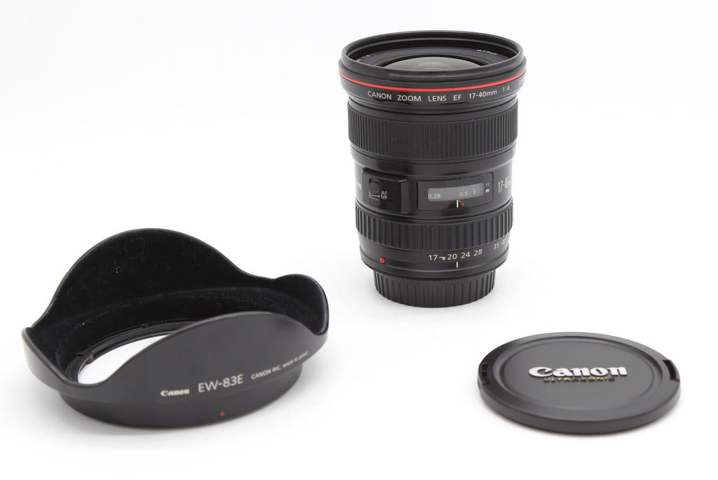 Used Canon EF 17-40mm F4 L USM Zoom Lens S/N 256003
