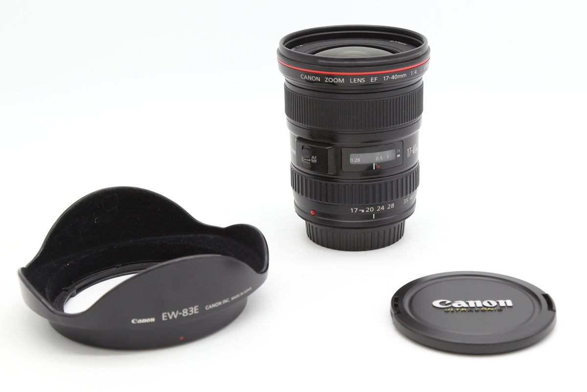 Used Canon EF 17-40mm F4 L USM Zoom Lens S/N 256003